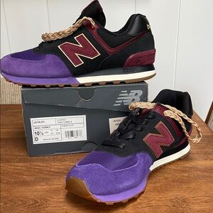 New Balance Men's Sneakers Classic Traditional Purple Black